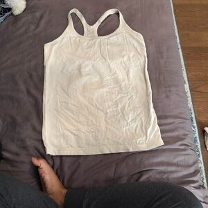 Lululemon Athletica Bone Ebb to Street Tank